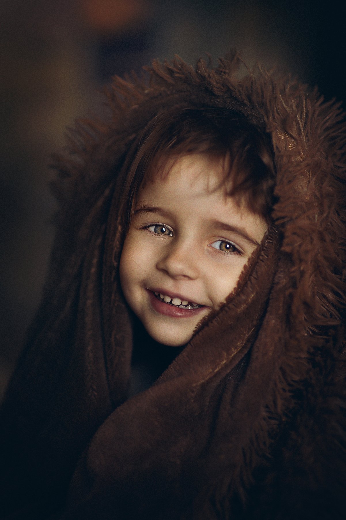 портрет детский портрет улыбка, Раевская Елена