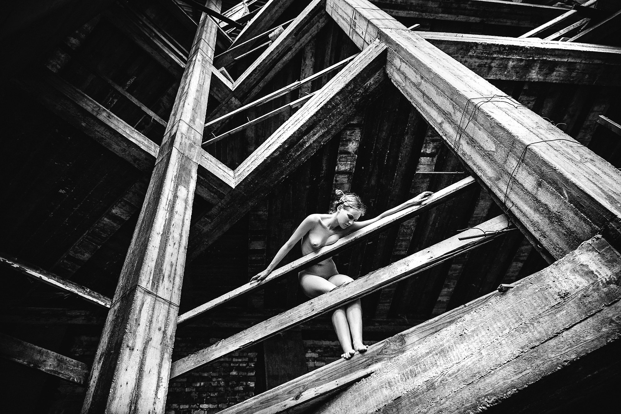 Industrial nude. Photographer Ruslan Bolgov (Axe)