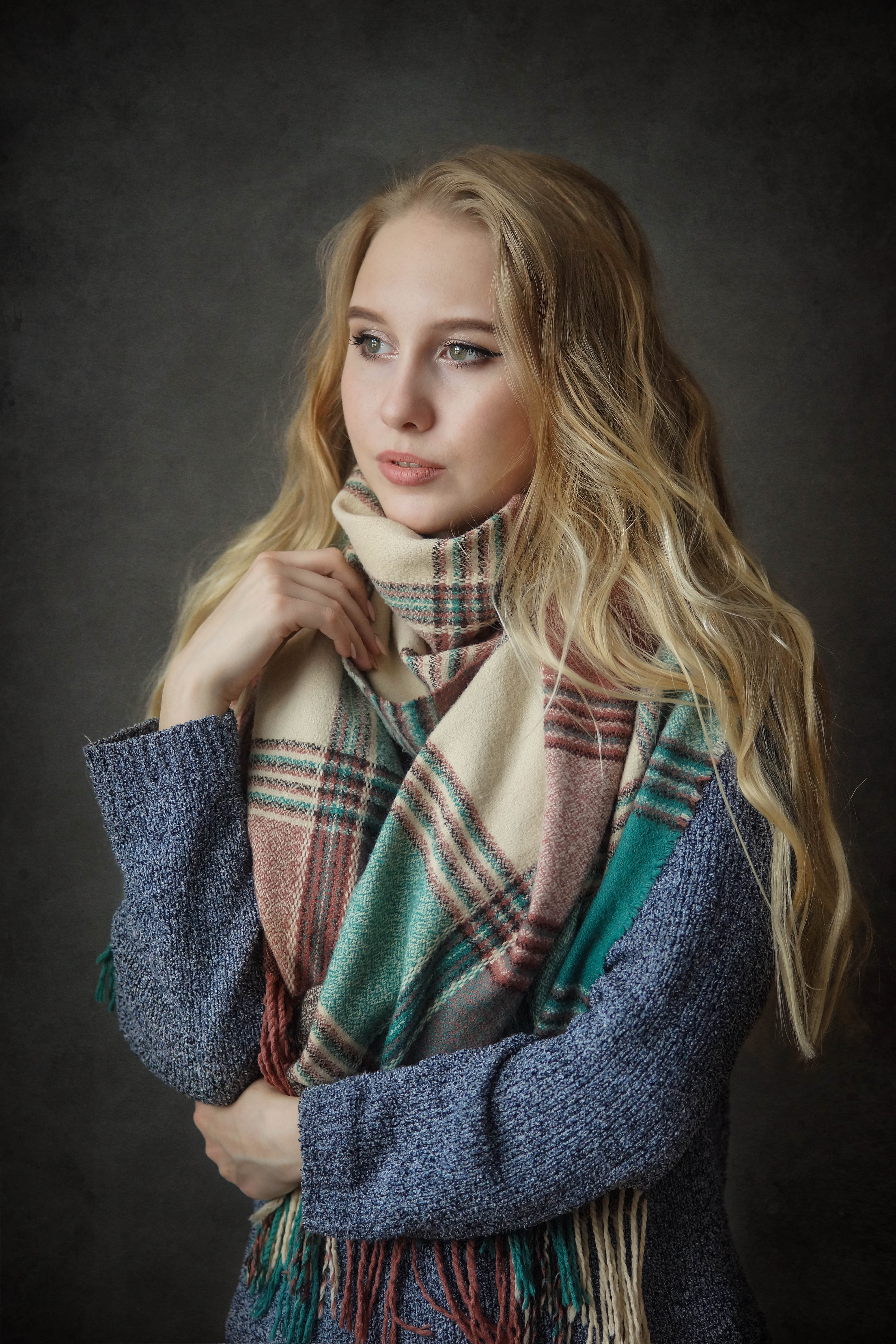 девушка, портрет, Илья Филимошин