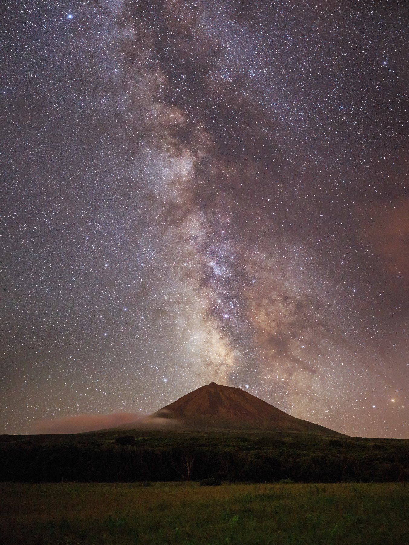 Azores Island, Pico Island, Volcano Pico, Milky Way, Vitalis Vasylius