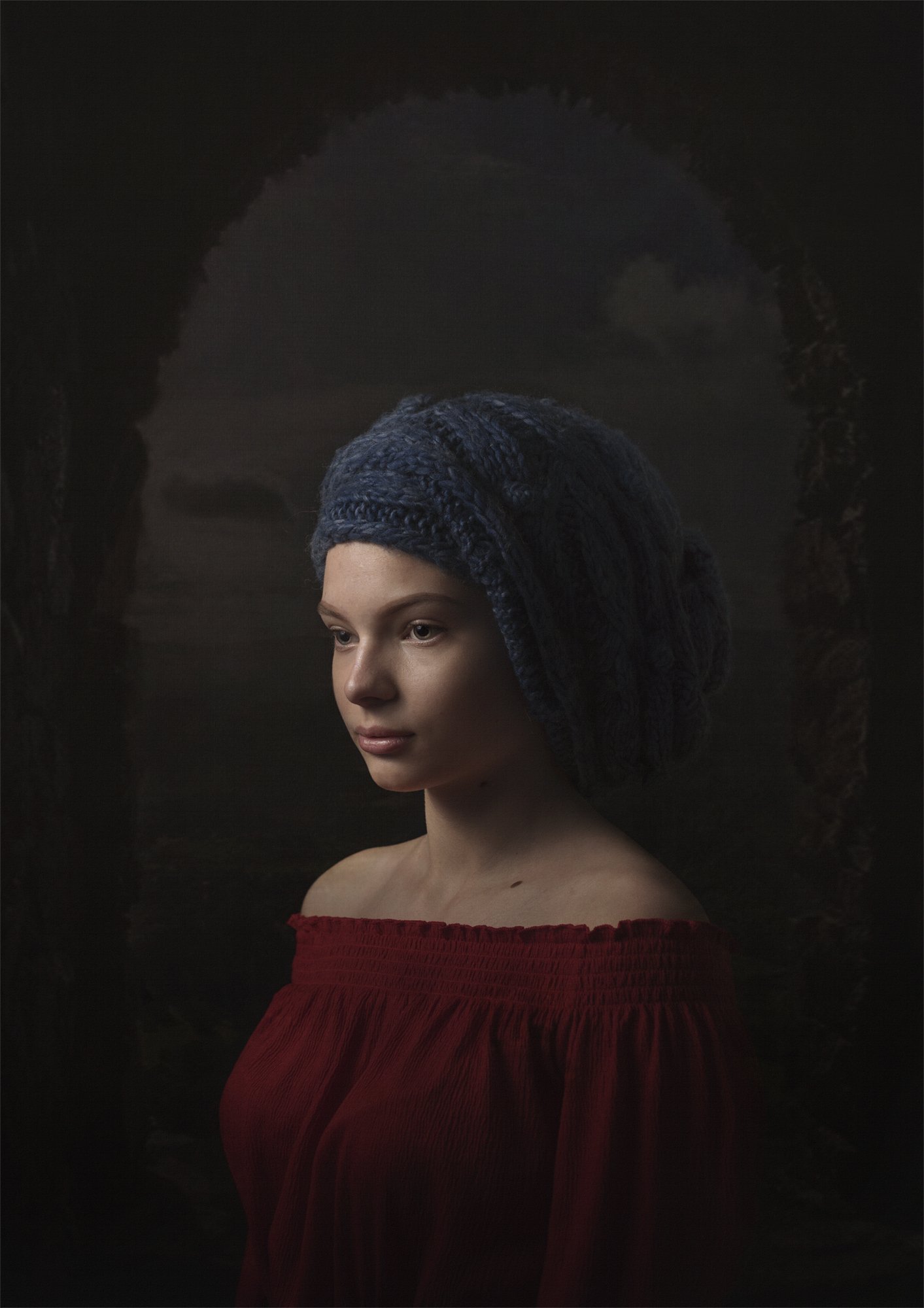 портрет,жанровый портрет , девочка, Natalia Kholodova