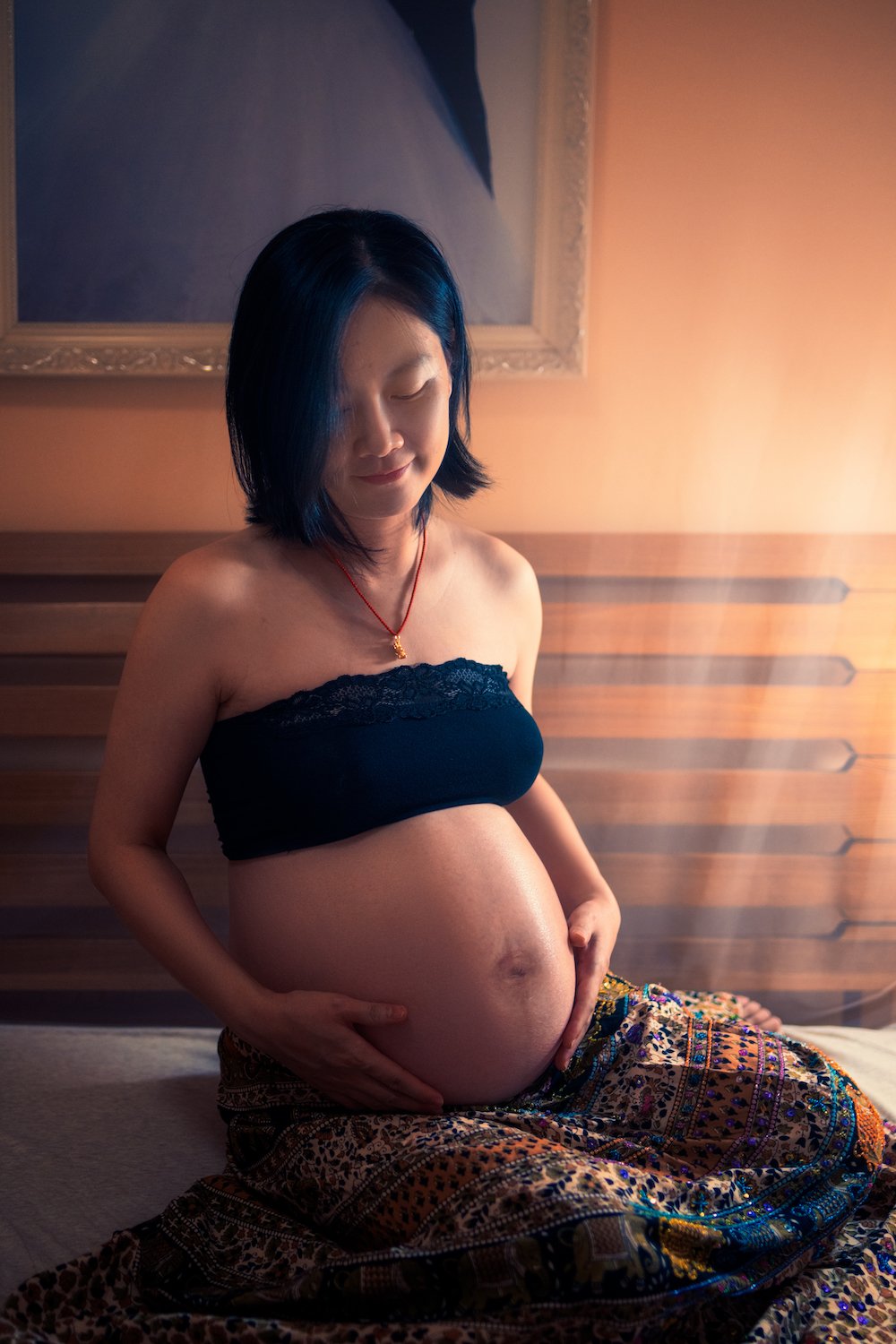 pregnancy, family, motherhood, Ke Liu