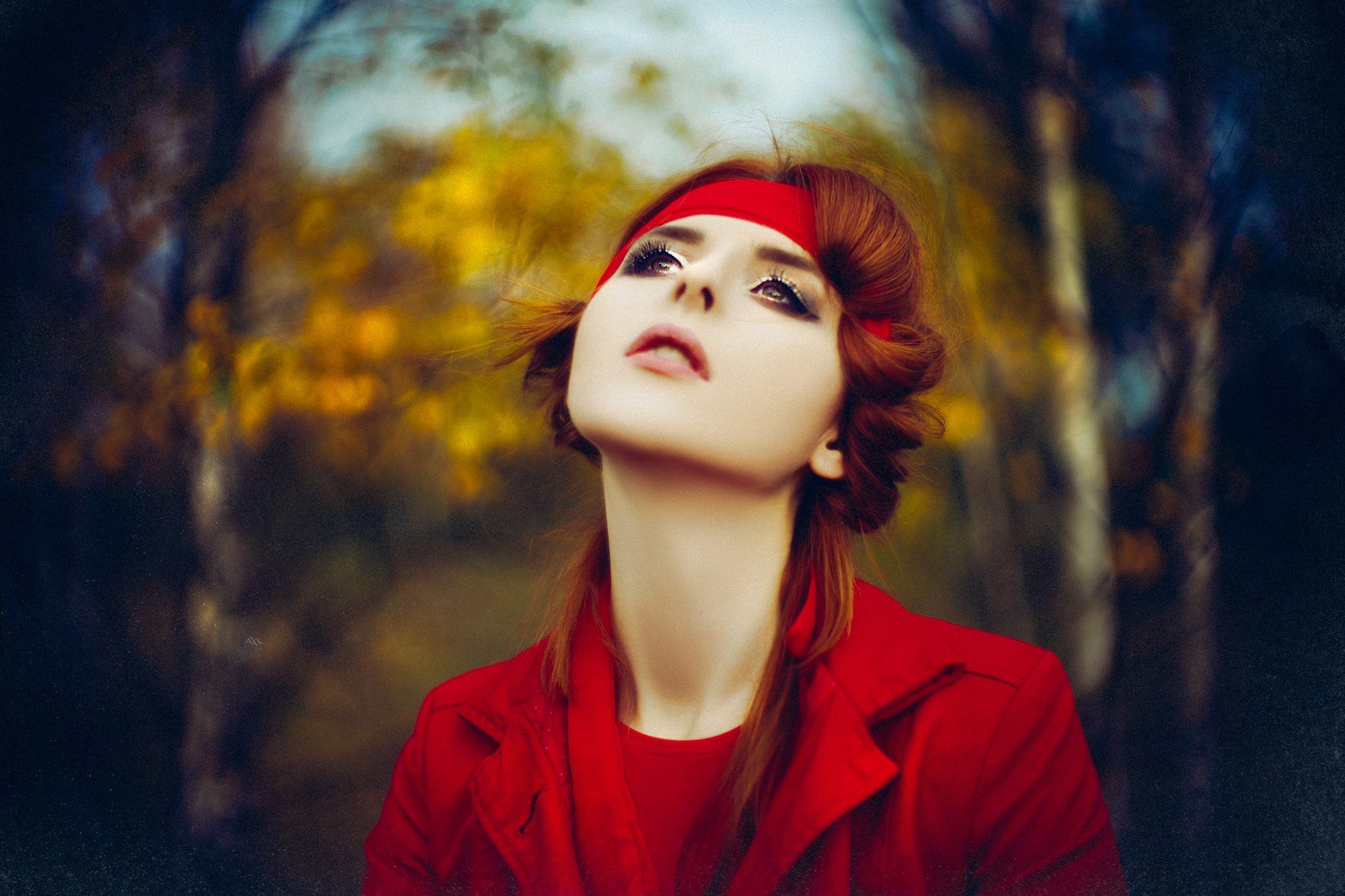 woman, portrait, natural light, art, bokeh, autumn, colors, Руслан Болгов (Axe)
