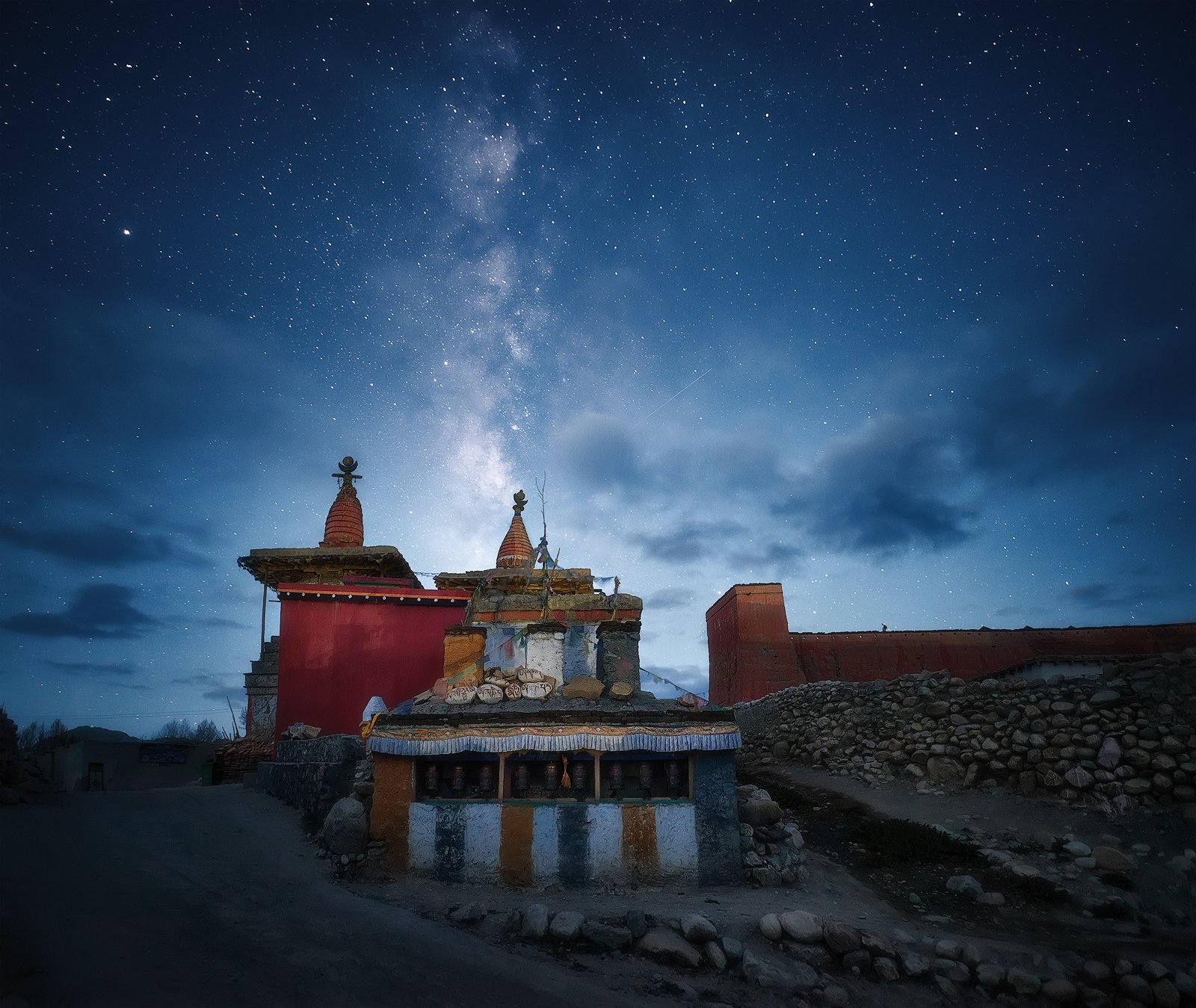 верхний мустанг, непал, nepal, upper mustang, landscape, mountains, milky way, nightsky, Soft Light