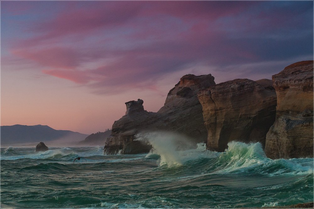 cape, kiwanda, oregon, Андрей Сенкевич