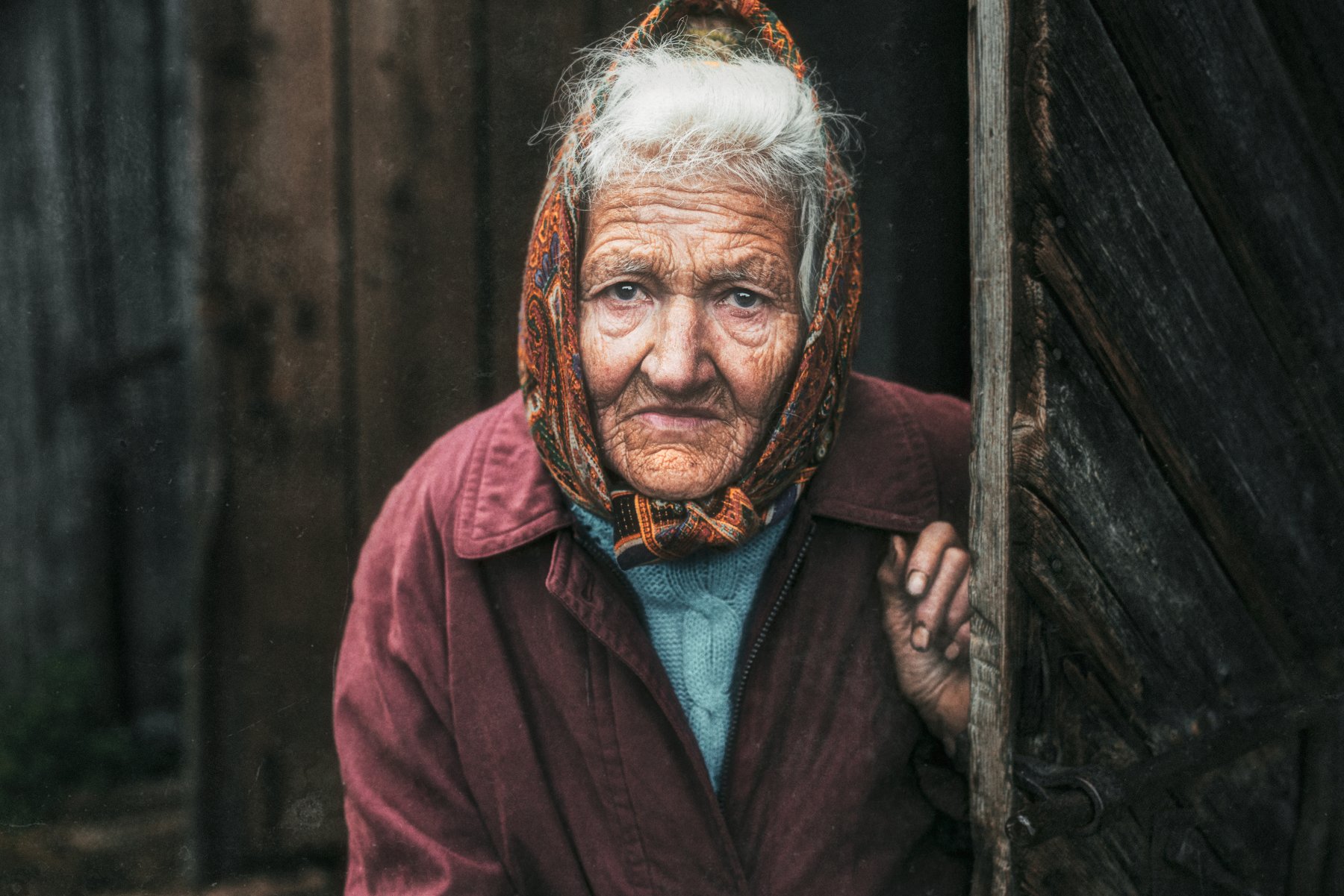 Портрет,portrait,women,old,people,eyes,willage, Olegs Bucis