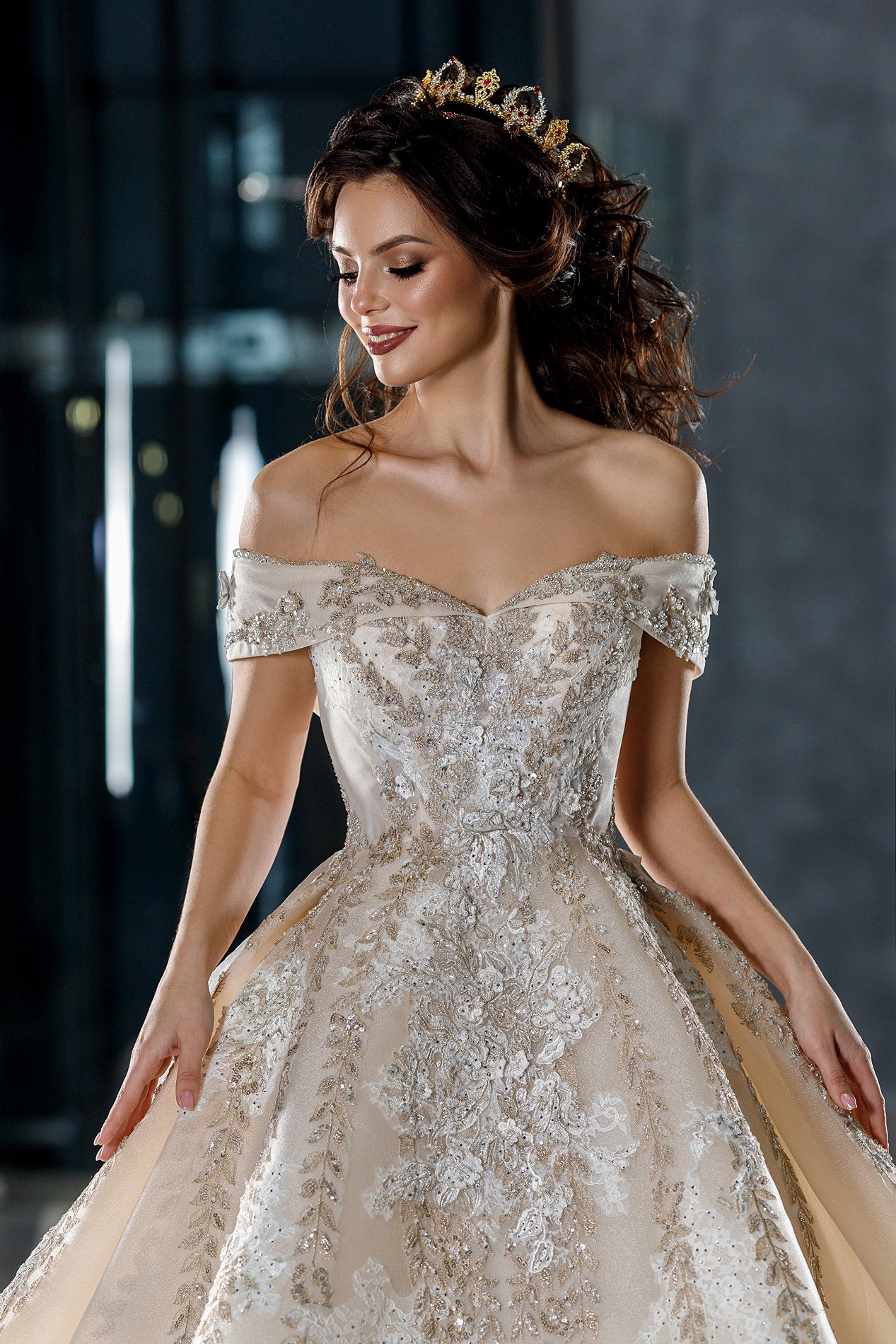 невеста, портрет, свадебное платье, красота, корона, wedding. dress, model, beauty, luxury, Анастасия Косарева