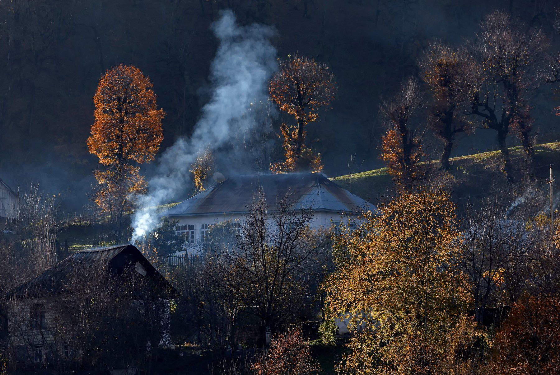 азербайджан ленкорань село осень пейзаж природа, Aleksandr Karyagin
