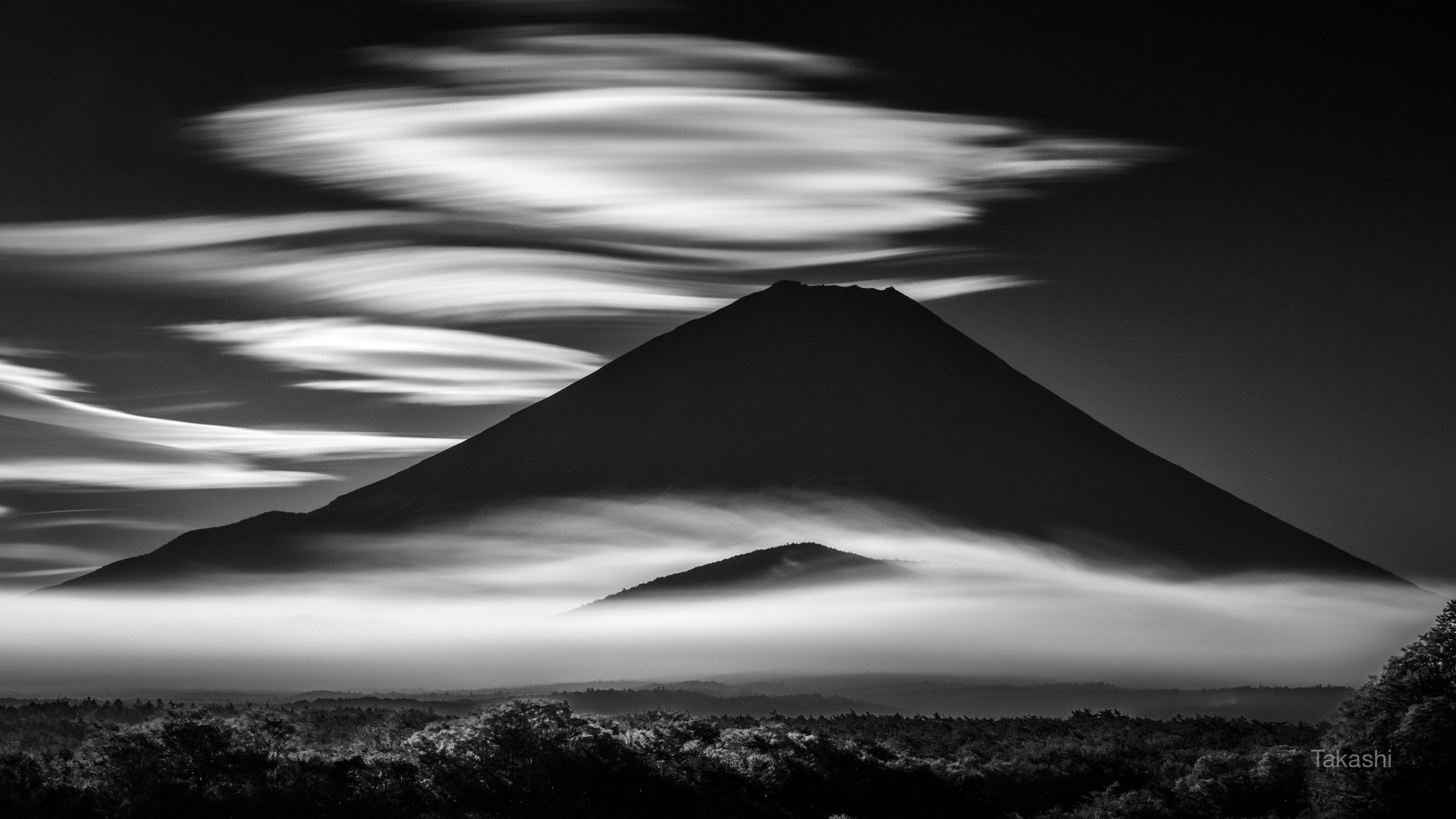 Fuji,Japan,mountain,clouds,white,sky,fog,beautiful,amazing,wonderful, Takashi
