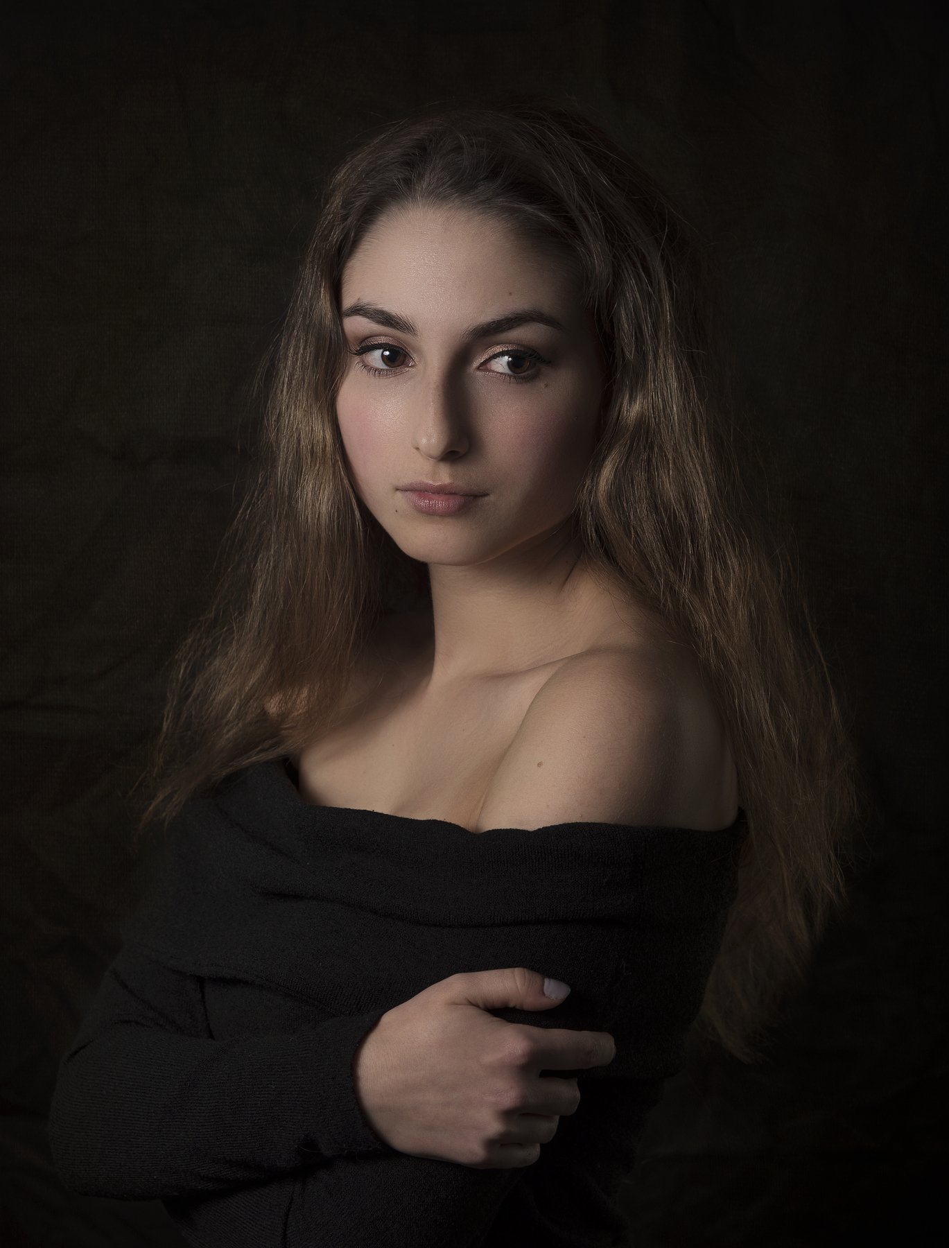 портрет , взгляд ,красивая девушка , цвет ,волосы , красивые губы ,нежность , таинственность, Natalia Kholodova