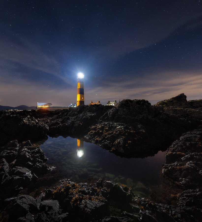 ireland, lighthouse, Alex Yurko