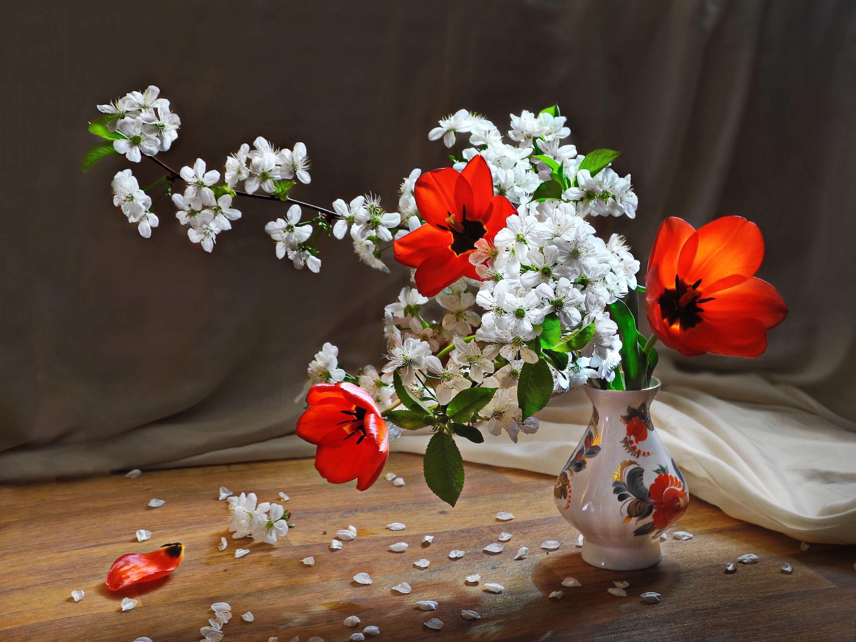 цветы тюльпаны весна цветение букет, Сергей Фунтовой