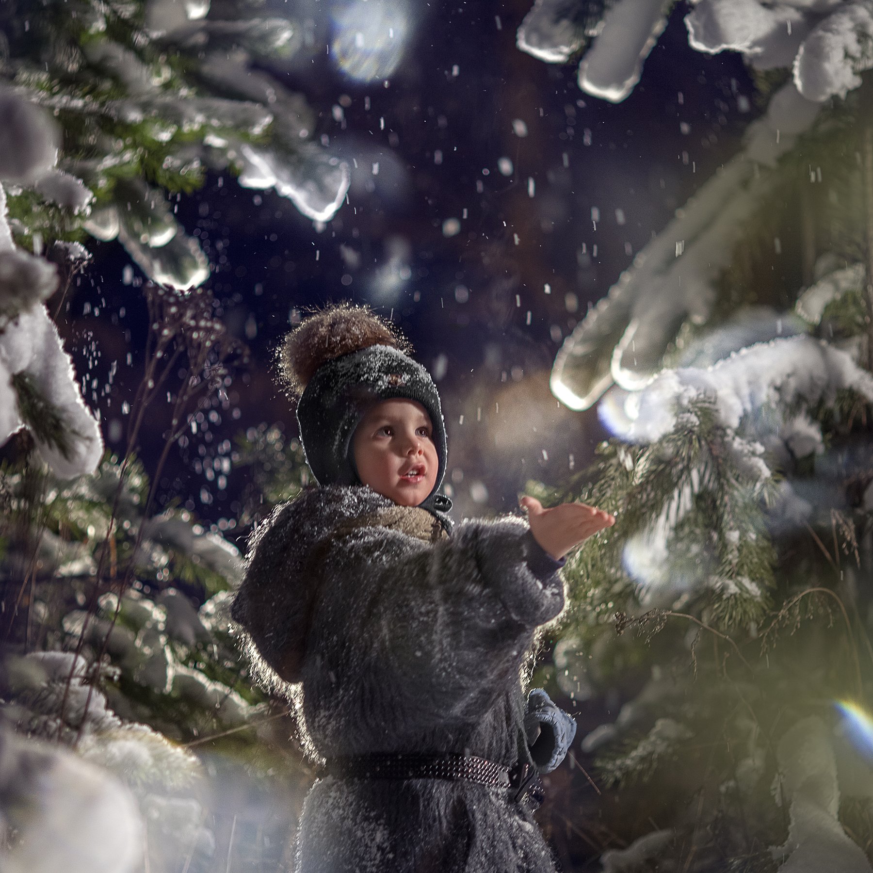 Дети зима снег сказка детский фотограф, Екатерина Годова