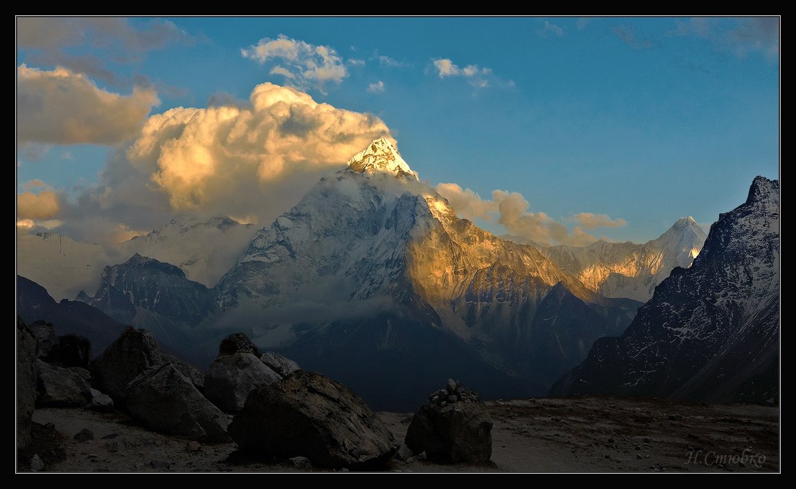 непал, горы, ама-даблам, Николай Стюбко