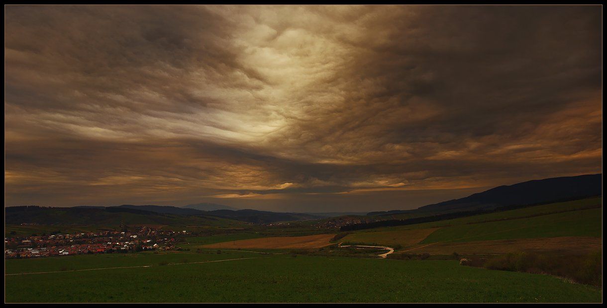 небо, пейзаж, поля, Oleg Dmitriev