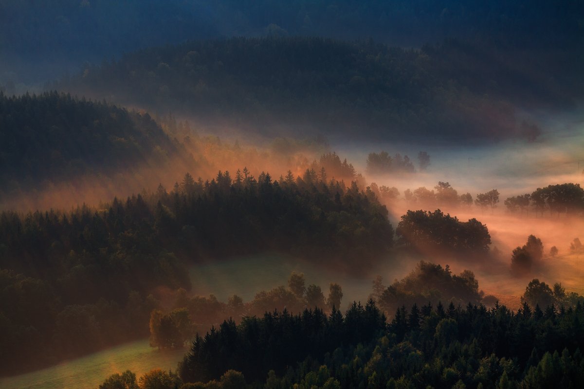 landscape,canon,mist,light,autumn, Iza i Darek Mitręga