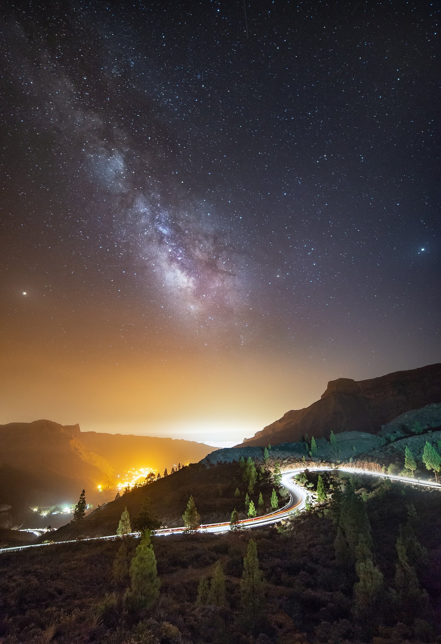 ночь, звёзды, млечный путь, астро, пейзаж, Evgeni Tcherkasski