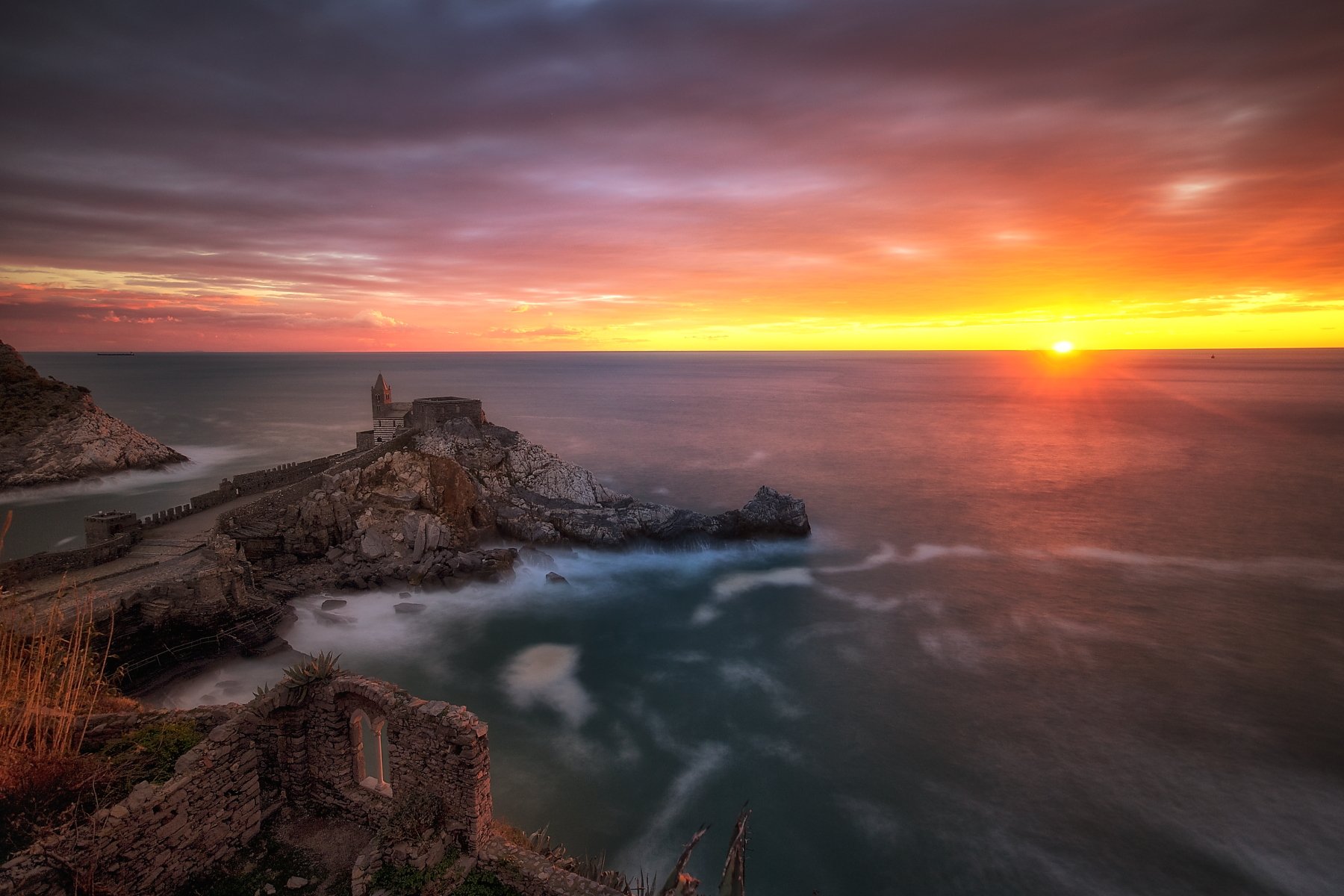 landscape   sea   sunset, Silvano Sil Passalacqua