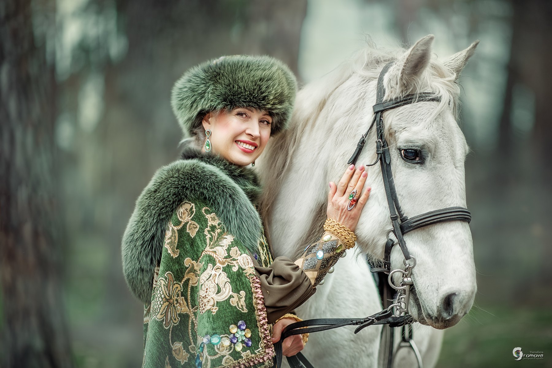 княгиня, лошадь, сказка, сказочное фото, Ярослава Громова
