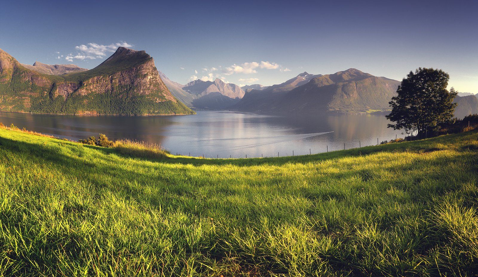 норвегия, лето, горы, фьорд, панорама, Евгений Матюшенков