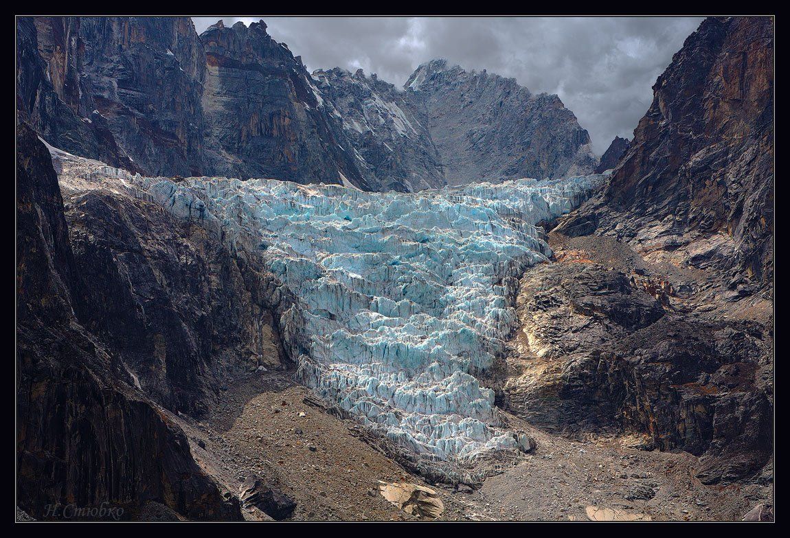 непал, горы, ледник, лобуче, Николай Стюбко