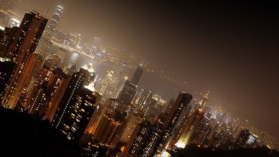 night, hong, , kong, Dmitry Matskevich