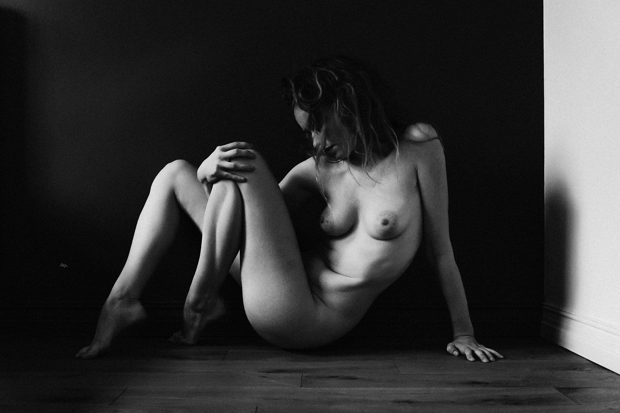 woman, nude, art, light, Руслан Болгов (Axe)
