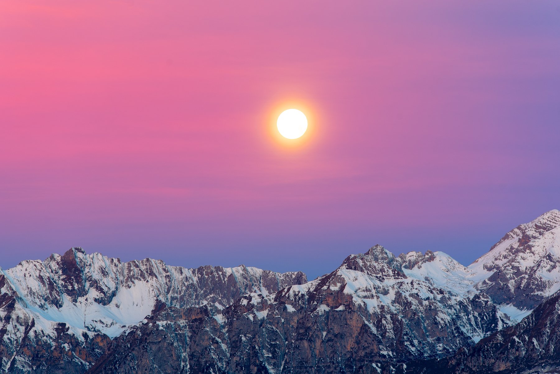 moon,italy,dolomites,dolomiti,moutains,europe,trento,alpen,, David Charouz