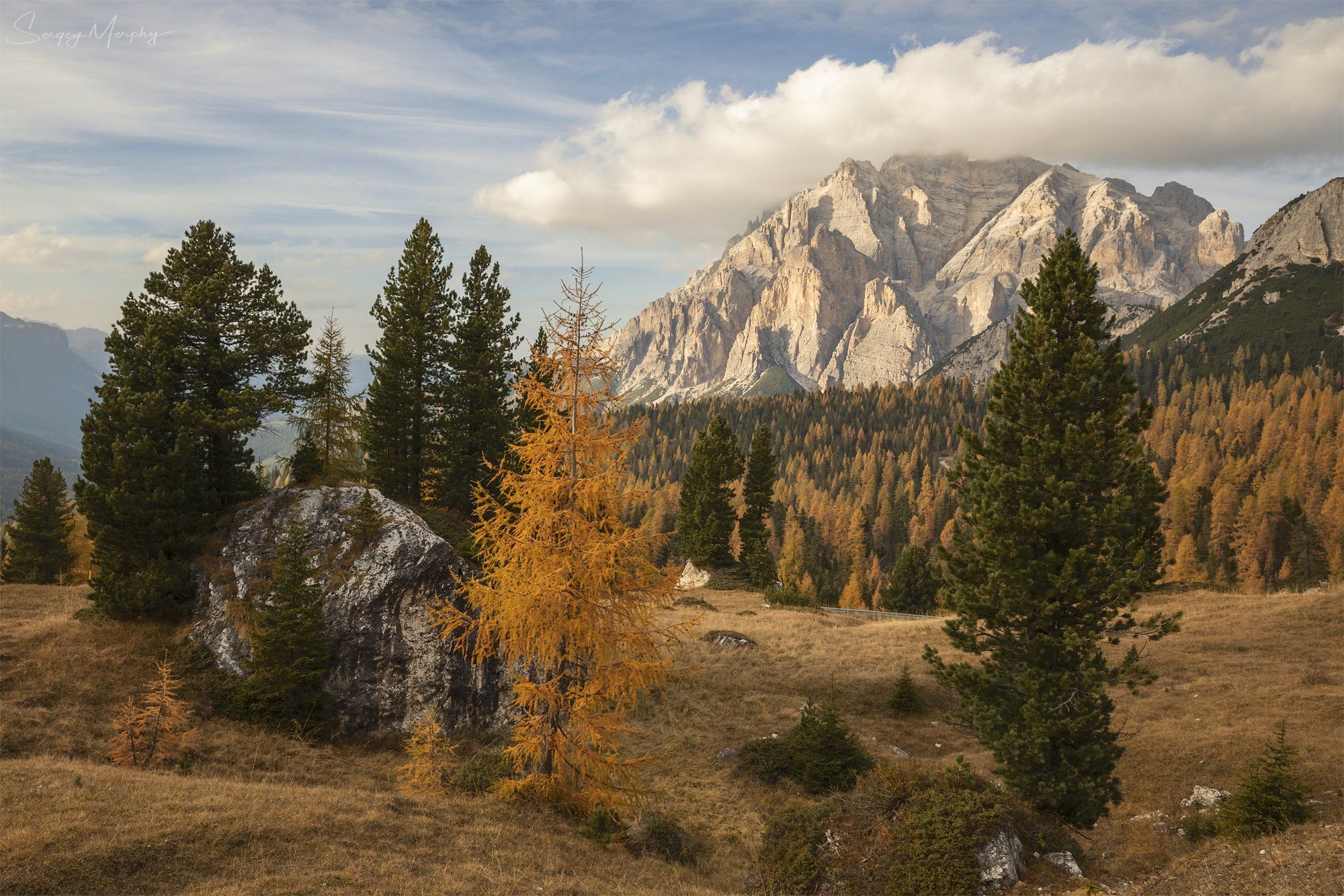 Autumn Dolomites, Sergey Merphy