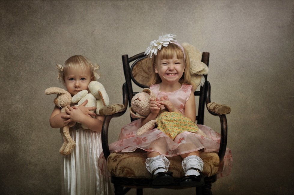 портрет, девочки, дети, игрушки, annaprimki.ru, Анна Применко
