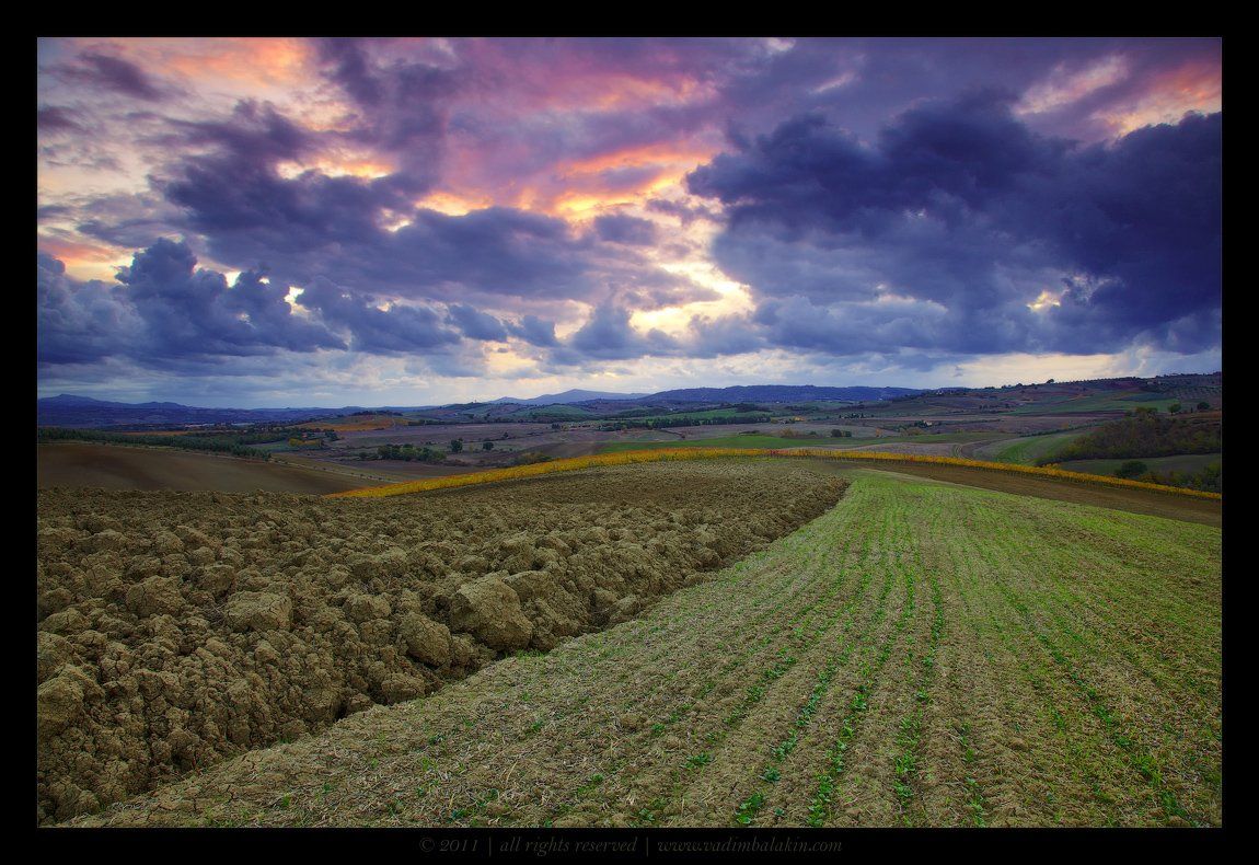 toscana, italy, тоскана, италия, Vadim Balakin