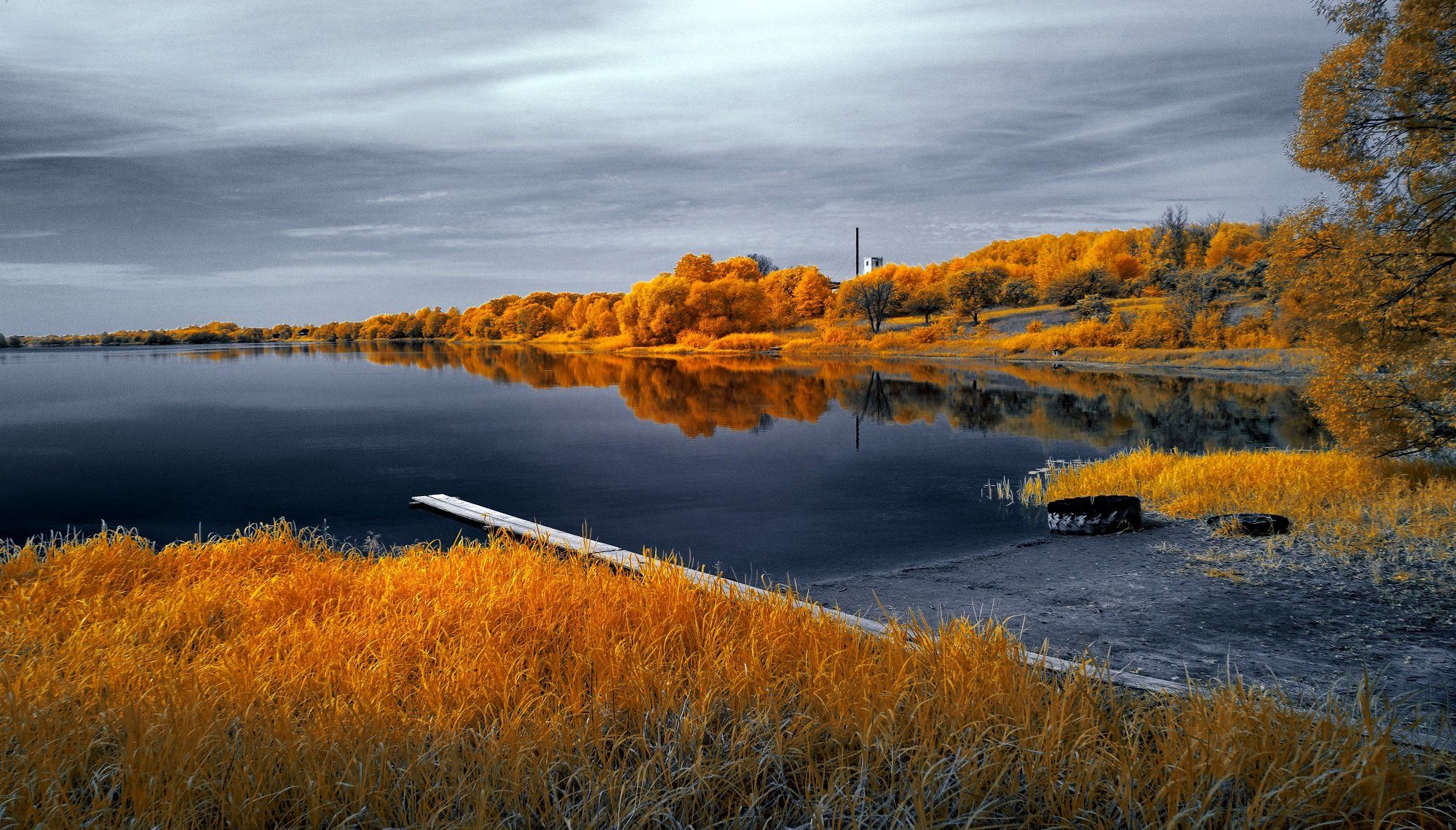 infrared,ик-фото,инфракрасное фото, инфракрасная фотография, пейзаж, осень, беларусь, Sixten ( Сергей )