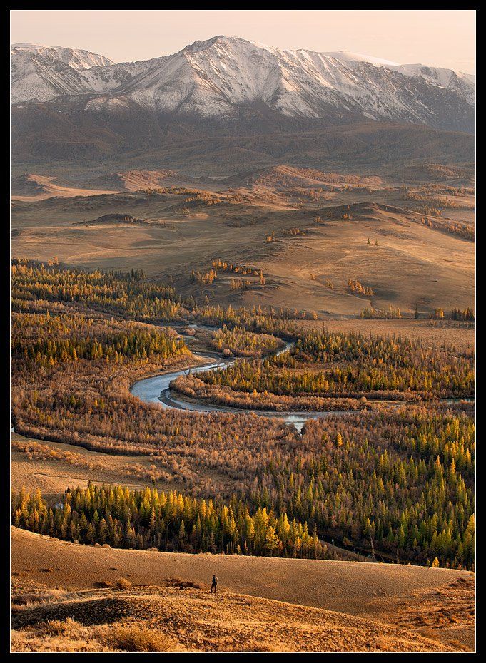 алтай, северо-чуйский хребет, горы, осень, курайская степь., Виктория Роготнева