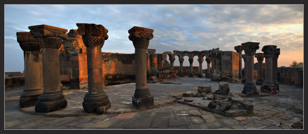 армения, звартноц, развалины храма бдящих сил, Андрей Краснопольский