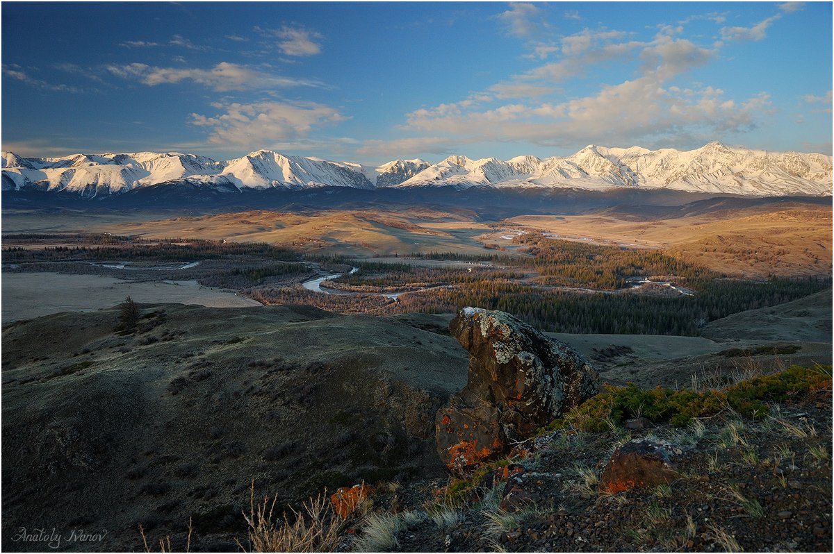 горный алтай, курайская степь, северо-чуйский хребет, Анатолий Иванов