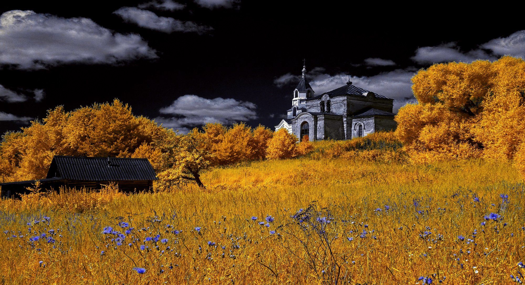 infrared,ик-фото,инфракрасное фото, инфракрасная фотография, пейзаж, лето, беларусь, Sixten ( Сергей )