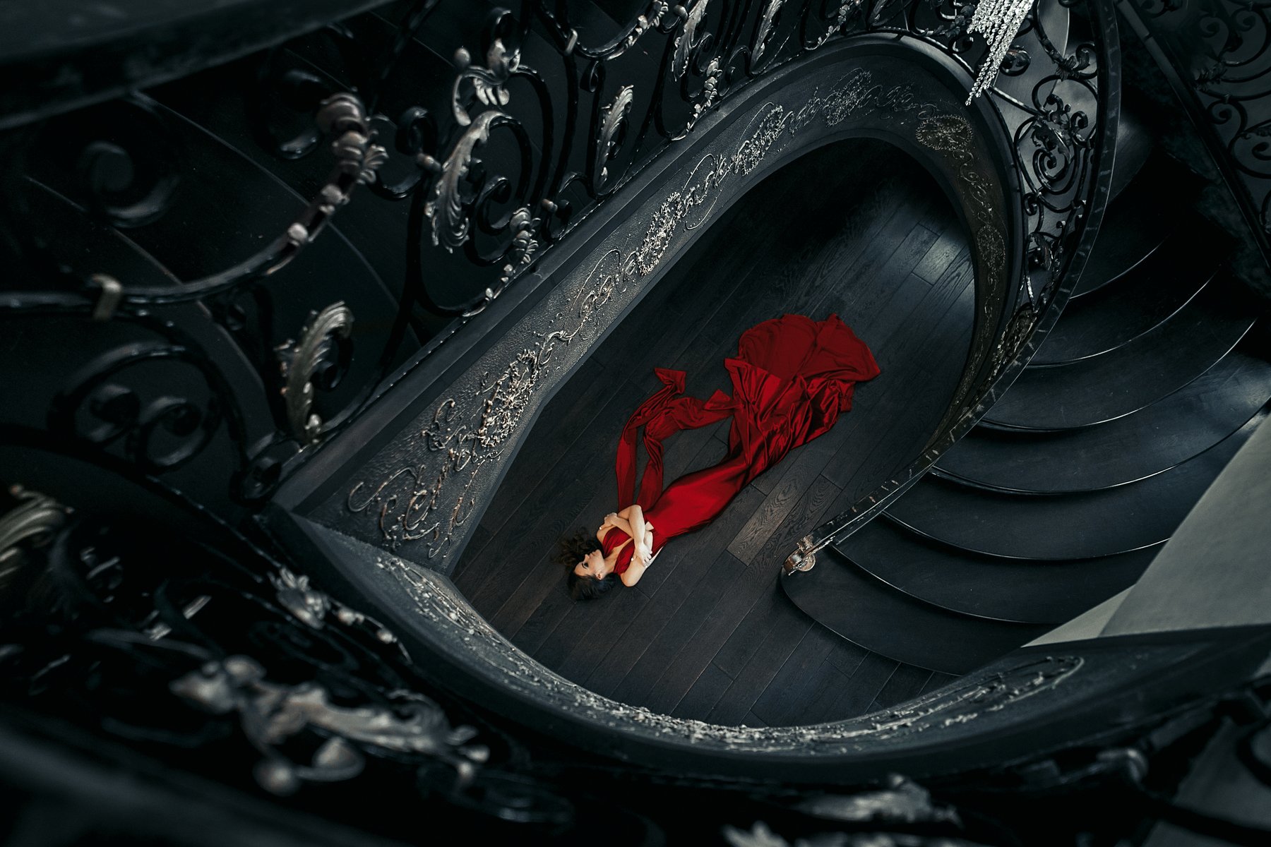 красноеплатье композиция тордуа лестница сюжет шик, Анастасия Тордуа