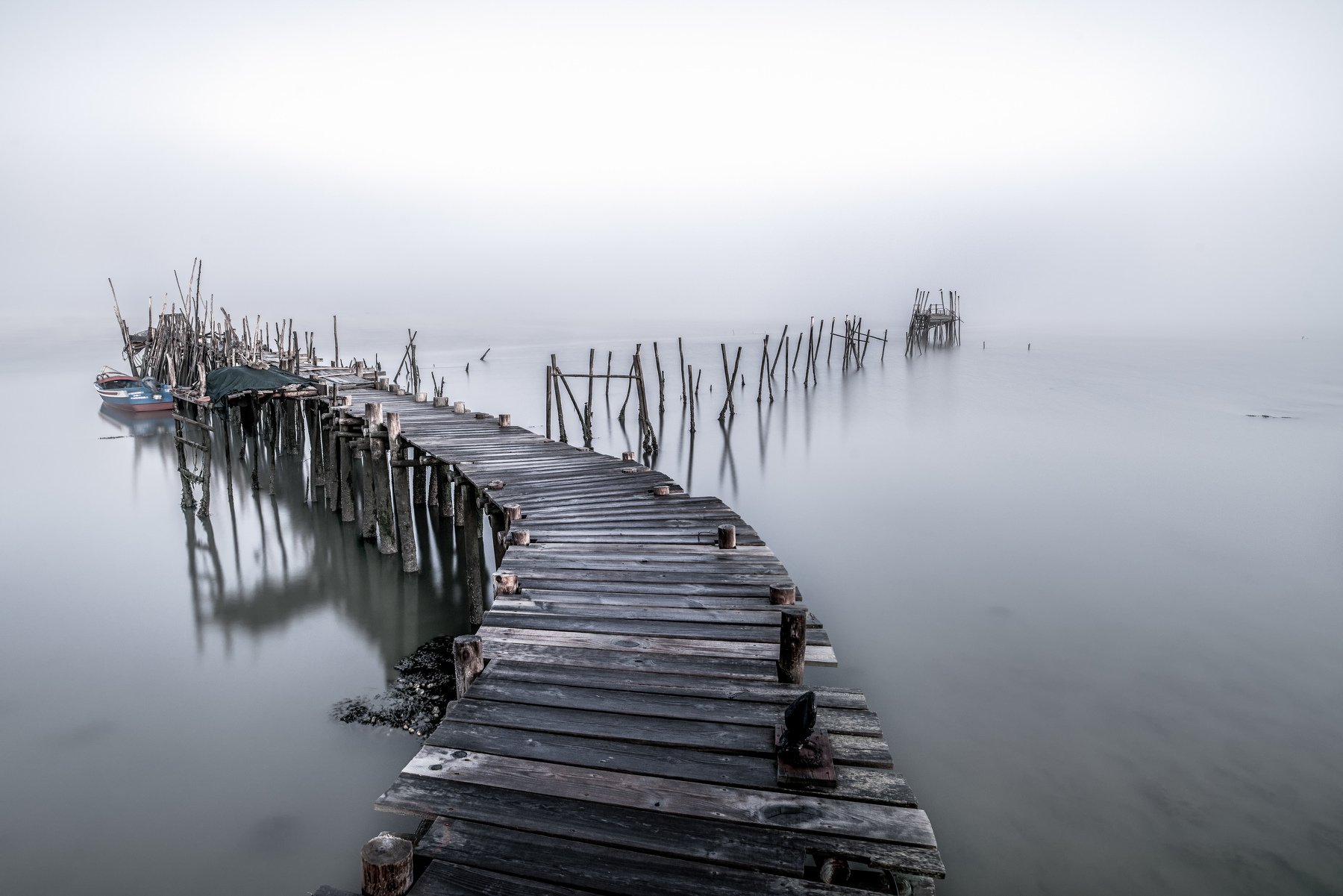 portugal,mist,old pier,long exposure,morning,travel,, Felix Ostapenko