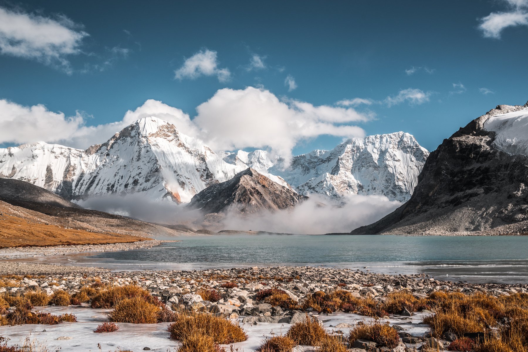 гималаи, непал, горы, озеро, ампхулапча, Evgeniy Khilkevitch