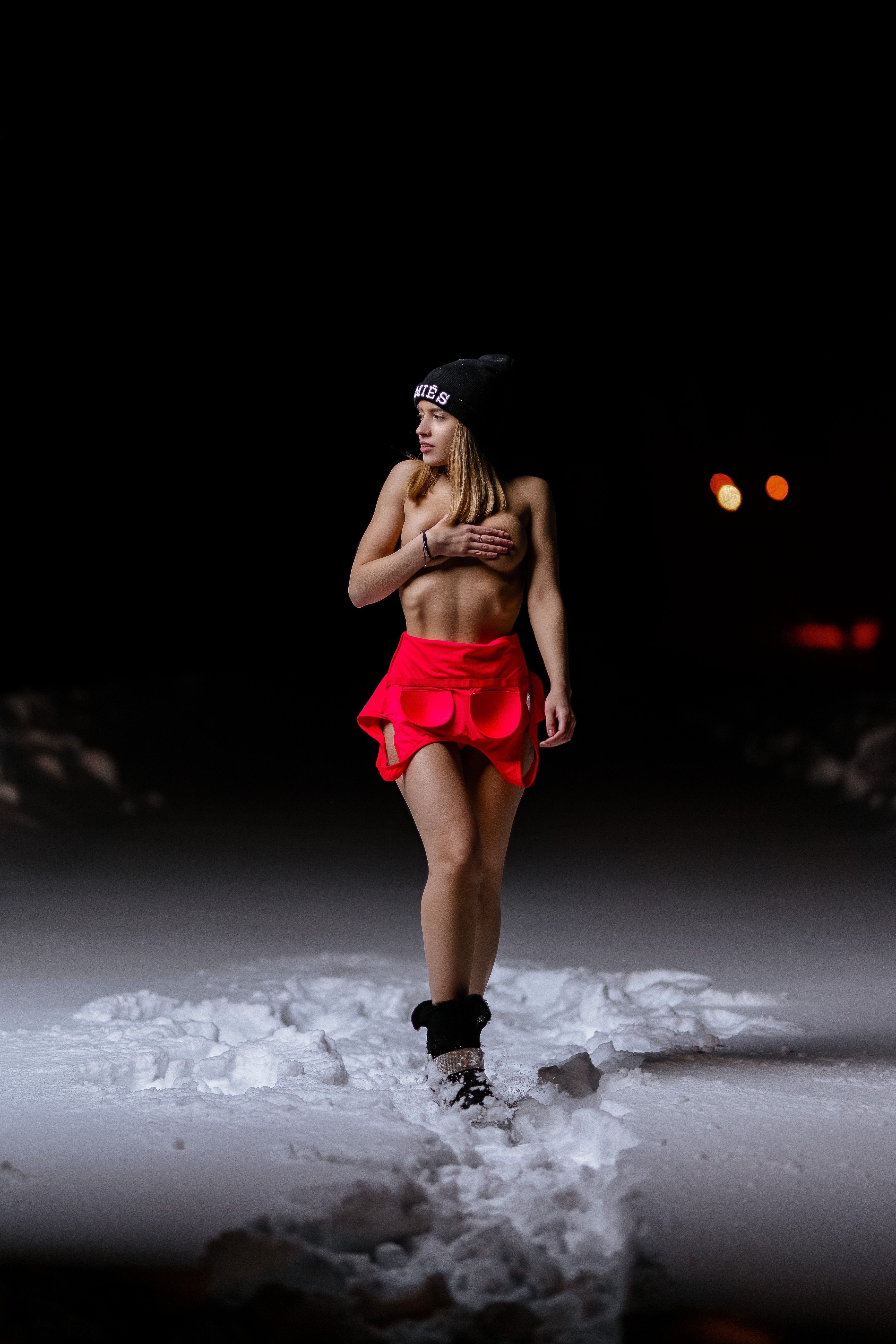 snow russian winter girl, Илья Пистолетов