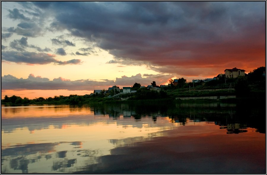 небо,отражение,вода,пейзаж,татаринцев, Sergey Tatarincev