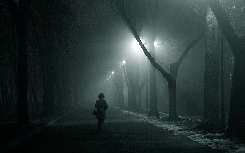 туман, одиночество, грусть, Yaroslav Galyk