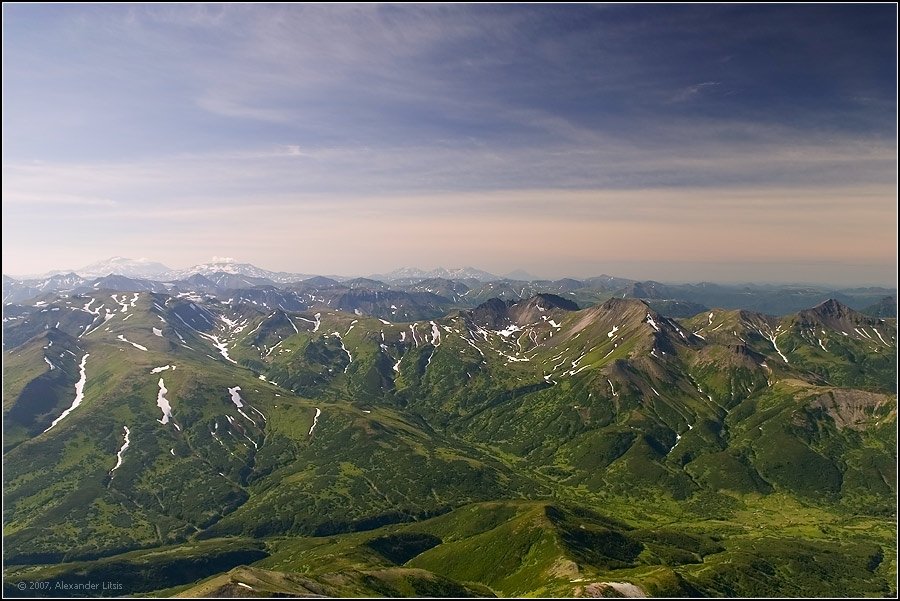 горы,долины,камчатка, Александр Лицис