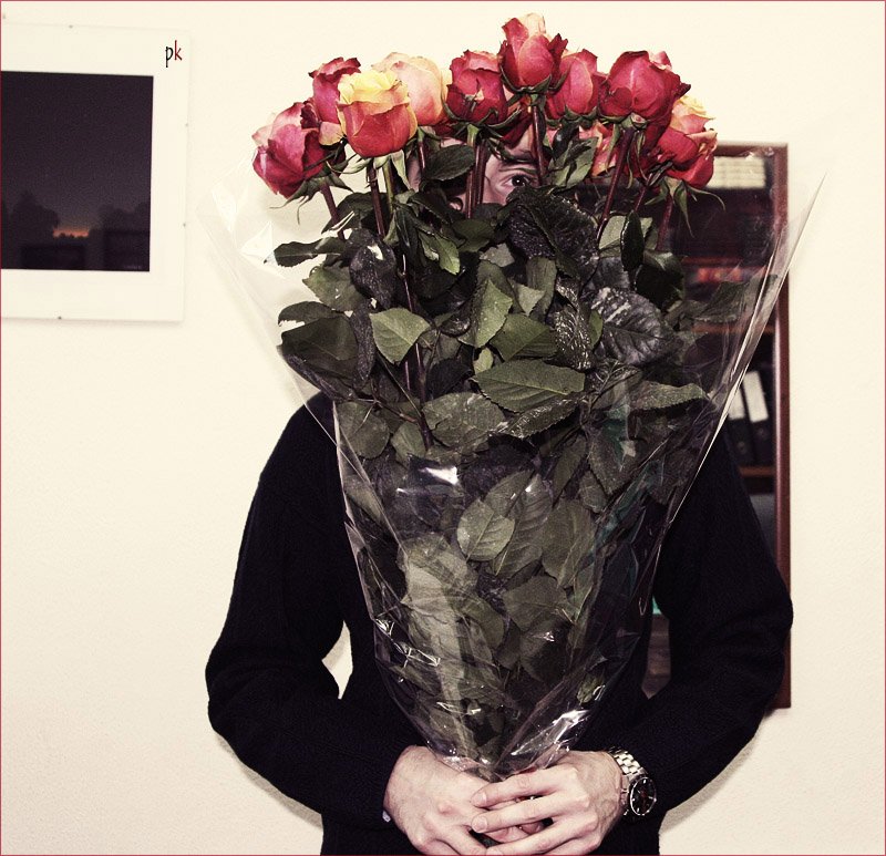 я, me, букет, розы, цветы, roses, flowers, koniae'ff