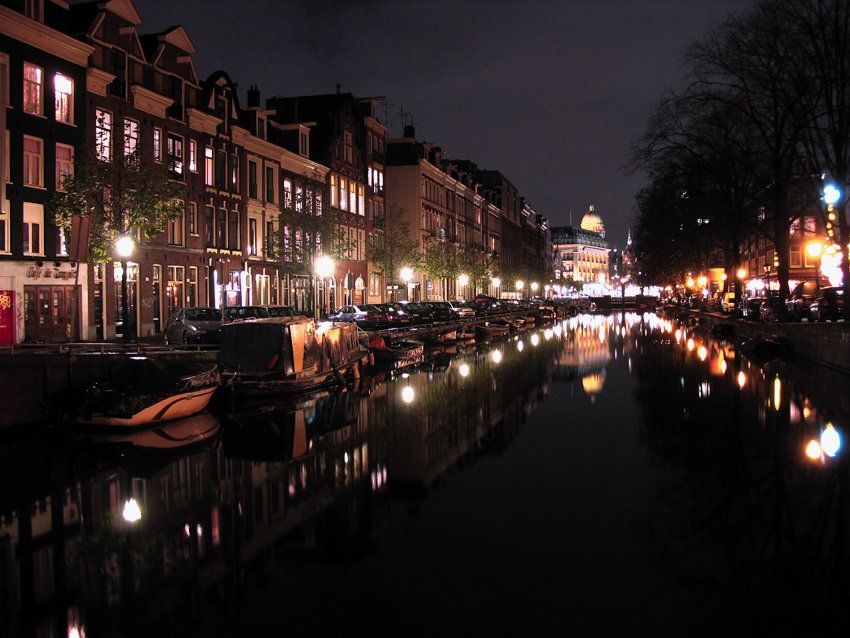 канал, амстердам, Vincent