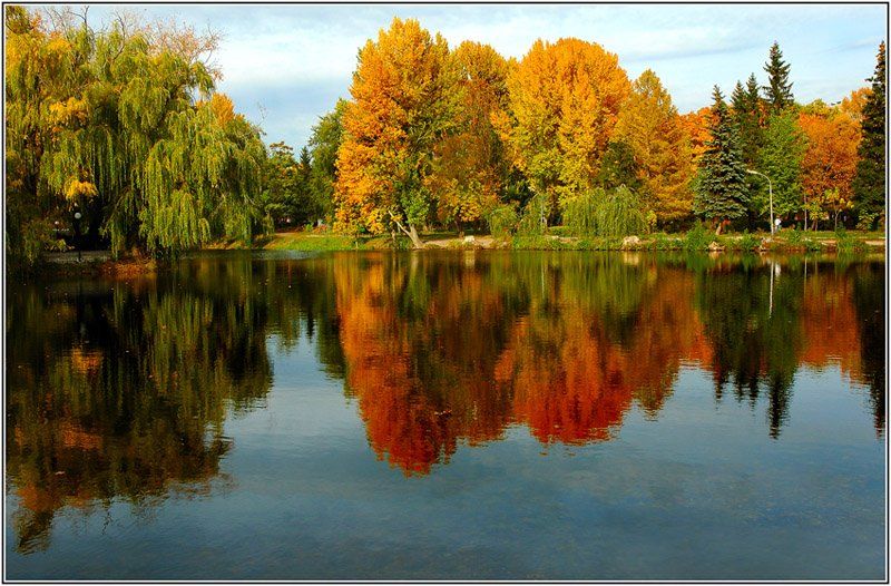 осень,краски,отражение,татаринцев, Sergey Tatarincev