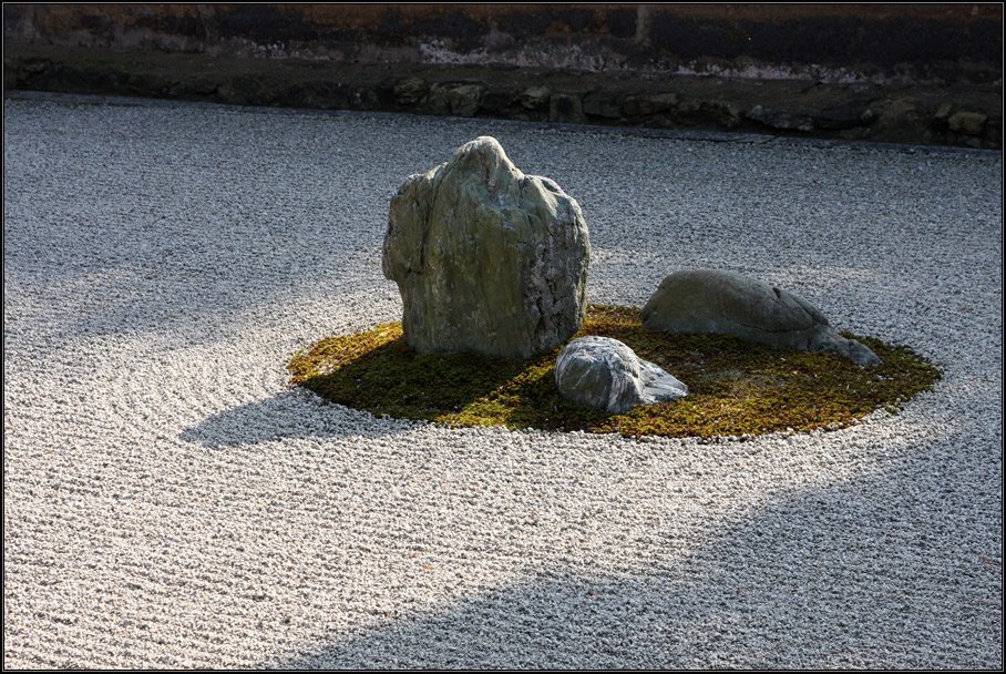 япония, сад камней рёандзи, киото, Gemini