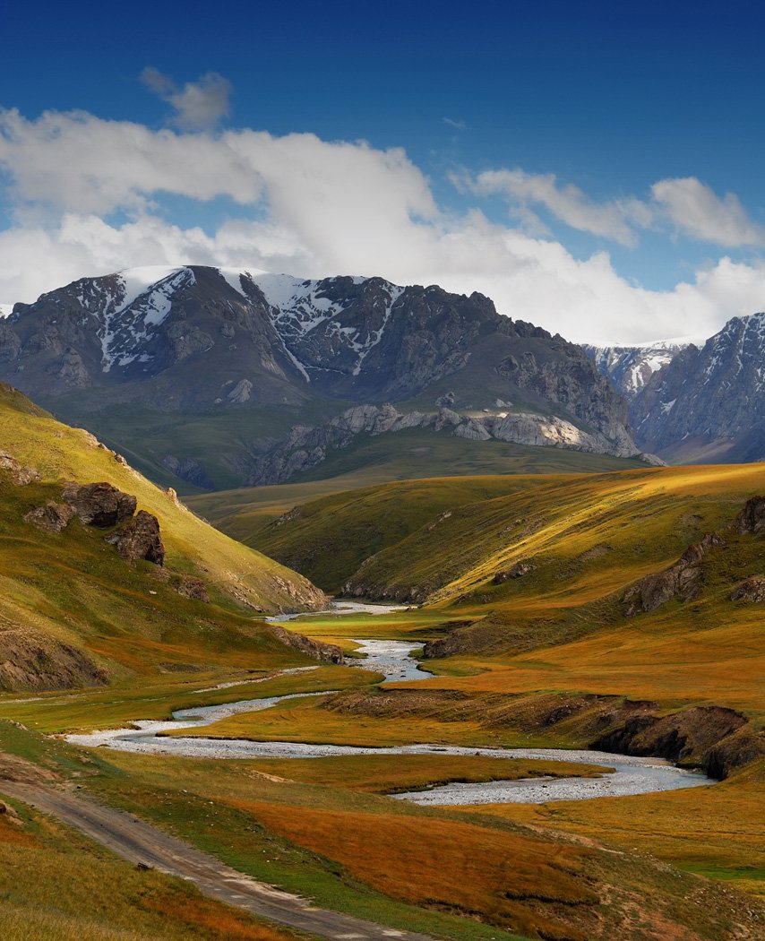 киргизия, горы, плато, реки, Vasiliy Ganzha