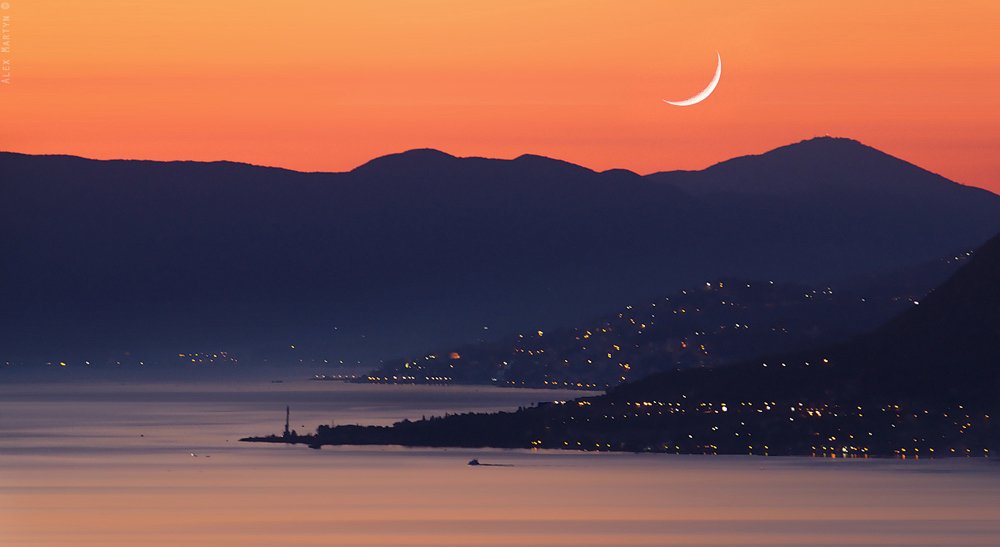porto, montenegro, море, закат, черногория, адриатика, залив, Alexander Martynov