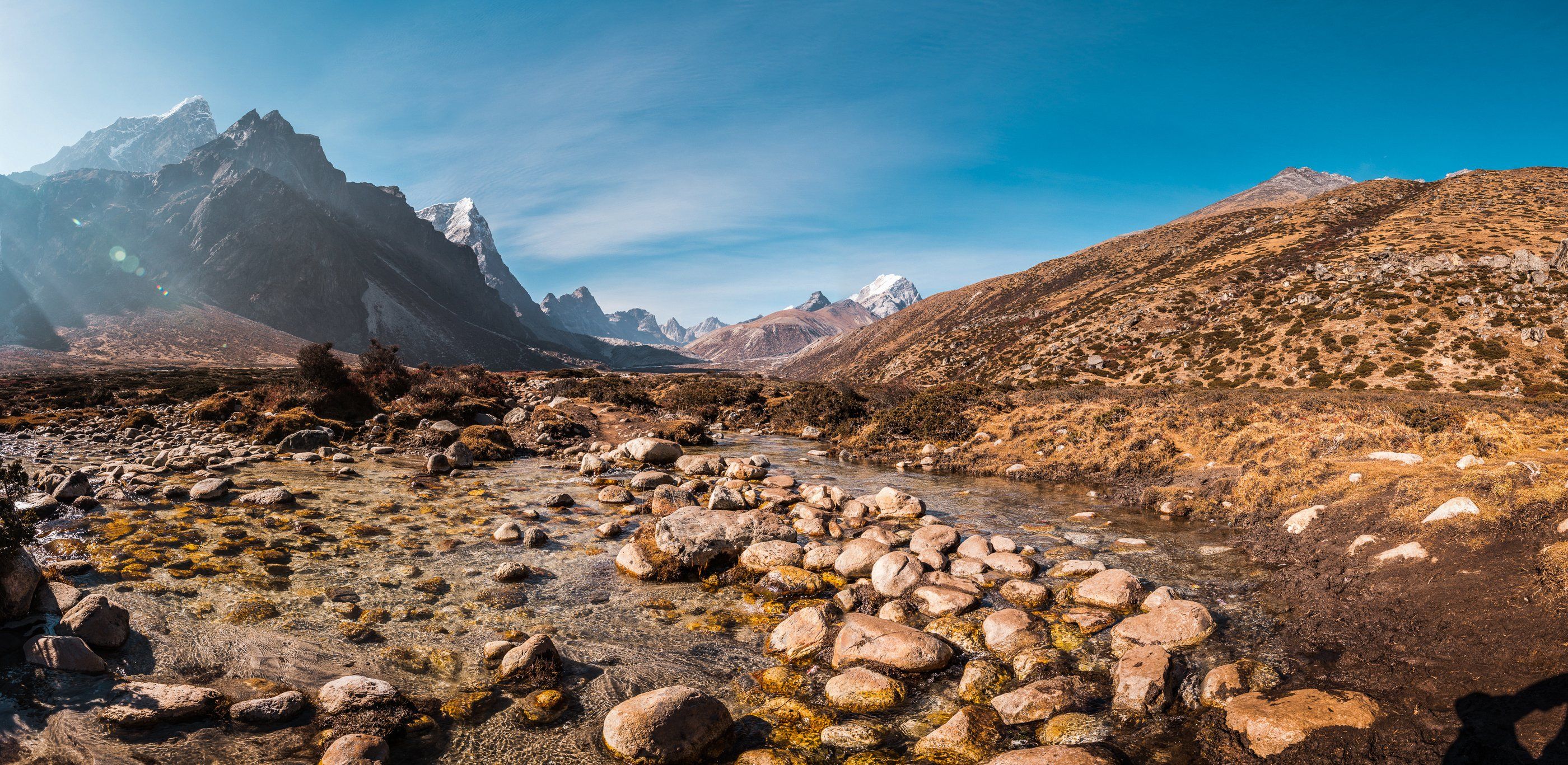 Гималаи, Непал, ручей, горы, Evgeniy Khilkevitch